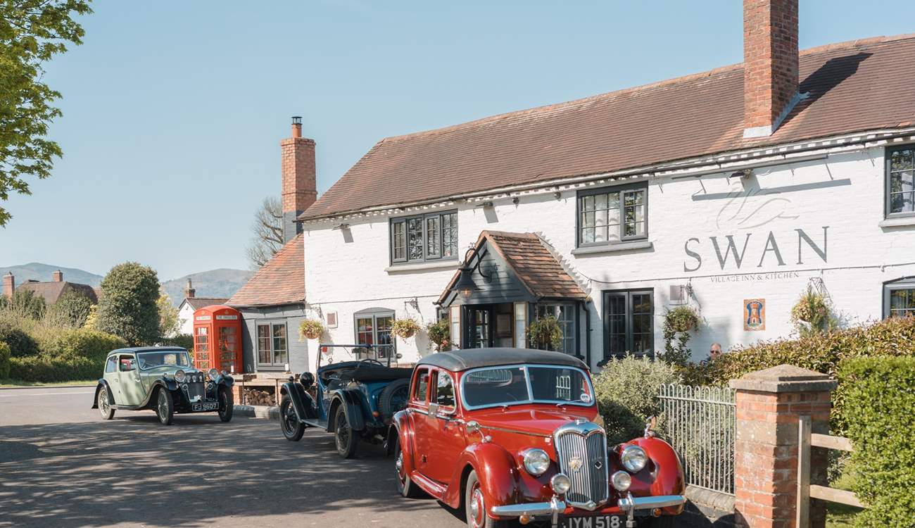 Treat yourself to lunch at the local pub.