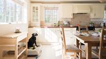 And space for your four-legged friend.