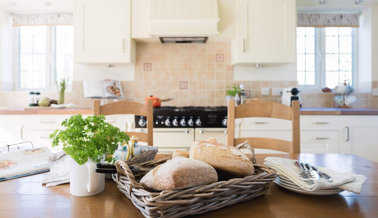 There is plenty of local produce to choose from.