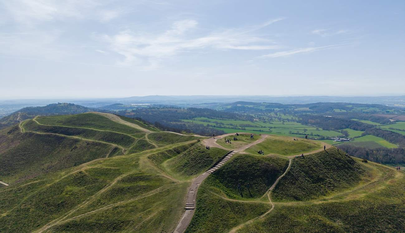Climb up to British Camp then treat yourself to lunch at the Malvern Hills hotel when you get back down.