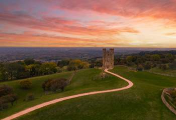 Visit Broadway and its famous tower, the highest point in the Cotswolds.