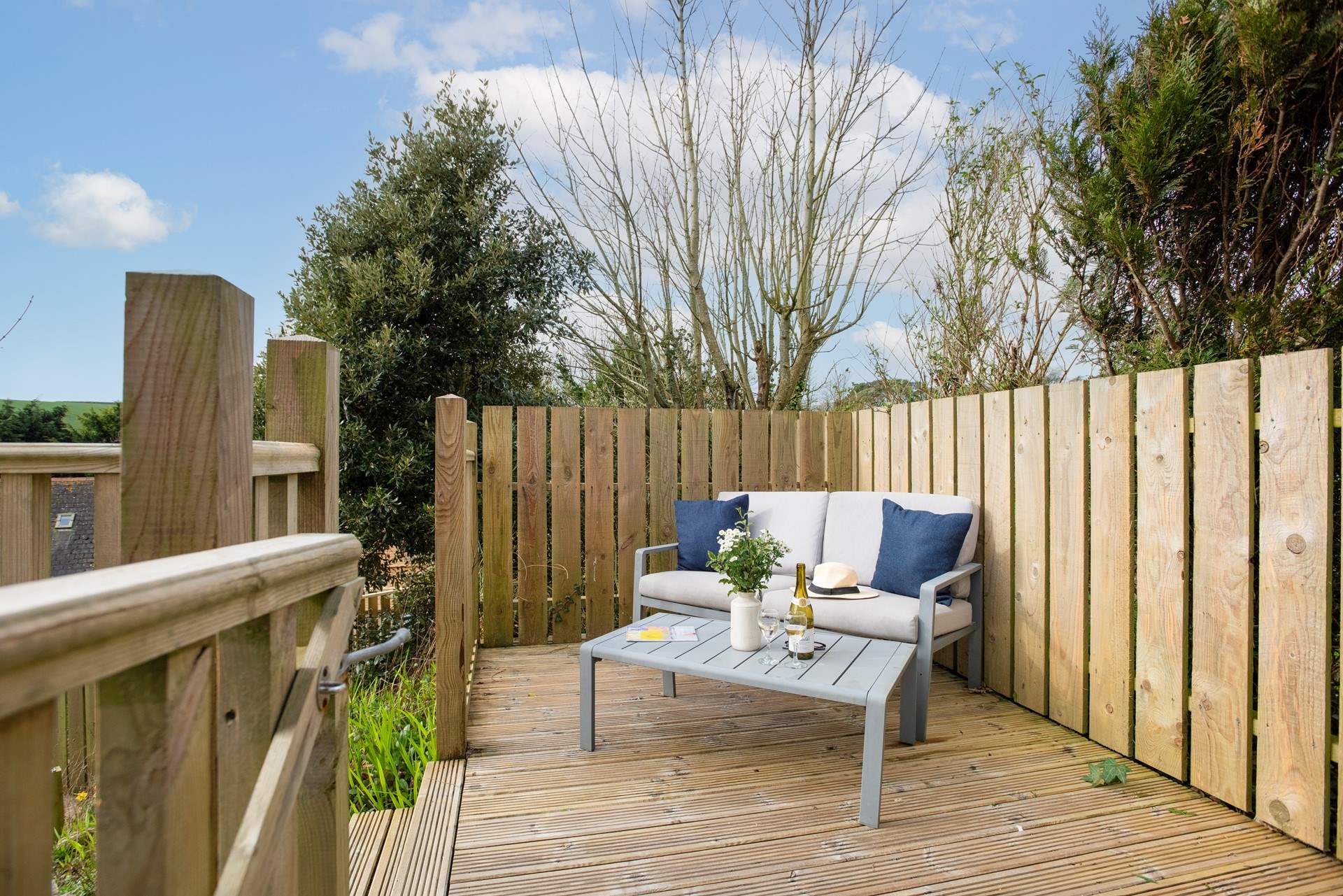 A quiet corner for morning coffee.