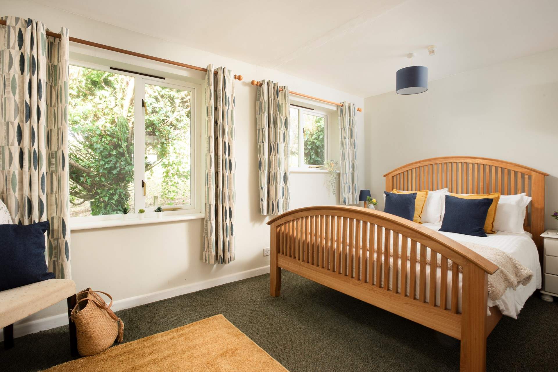 Snuggle under the covers.