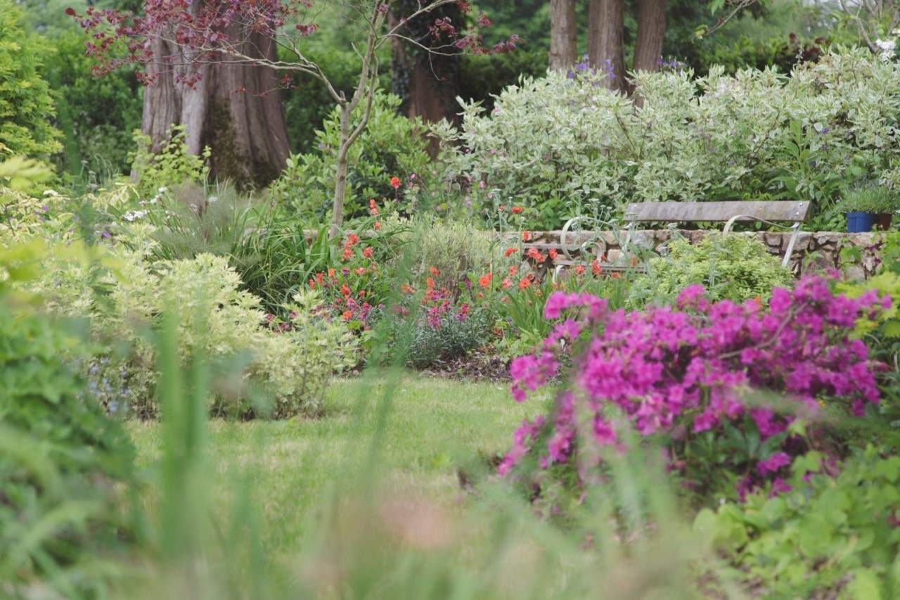 The gardens are stunning when in bloom.