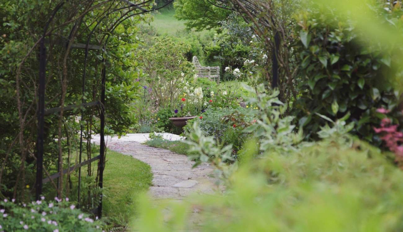 Ambling through the gardens is such a relaxing and enjoyable thing to do.