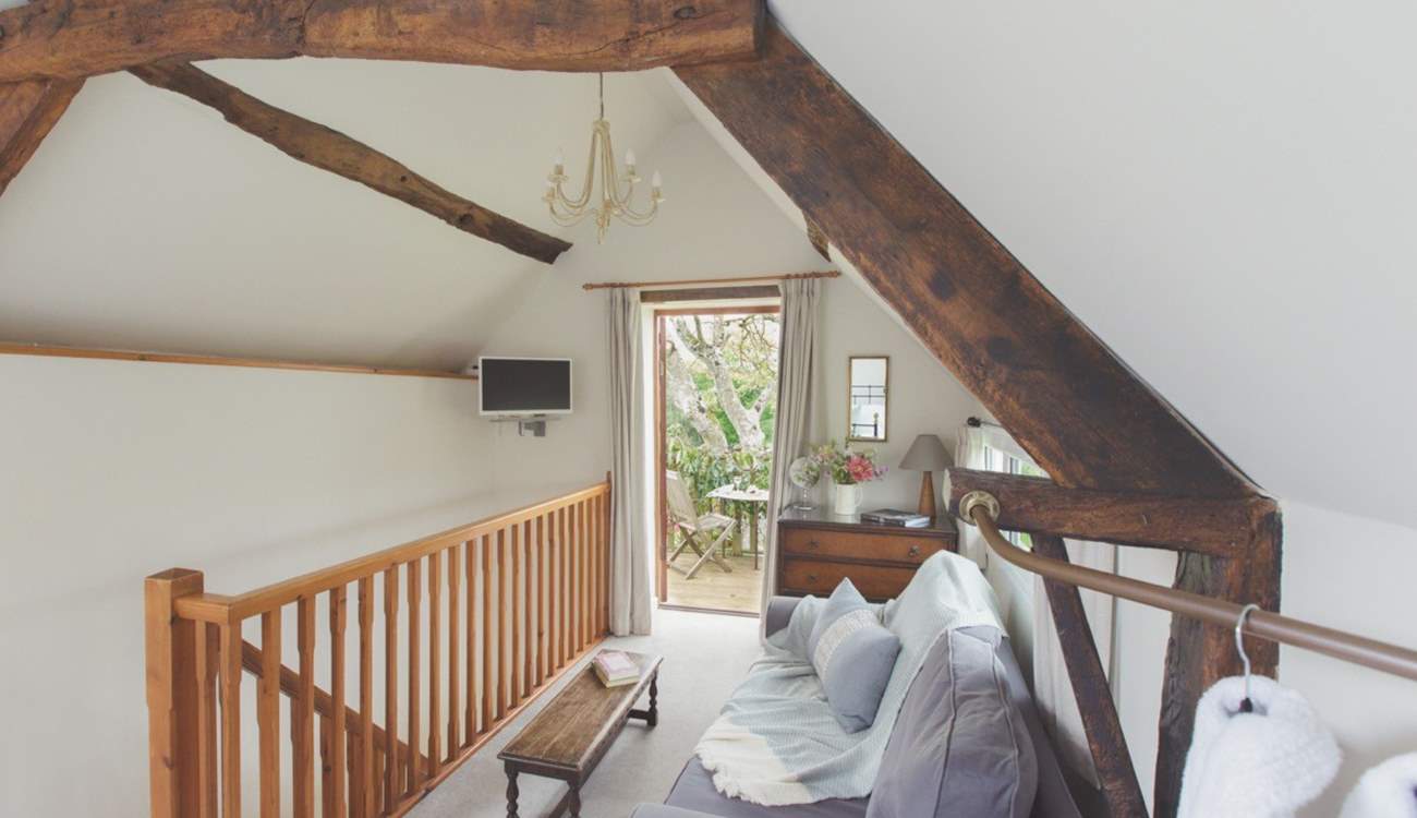 The sitting-area tucked away on the first floor.