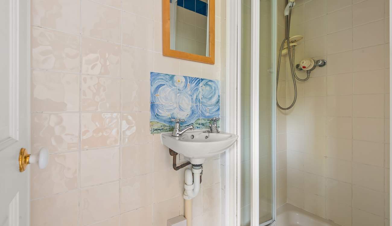 The shower-room can be found just off the kitchen on the ground floor.