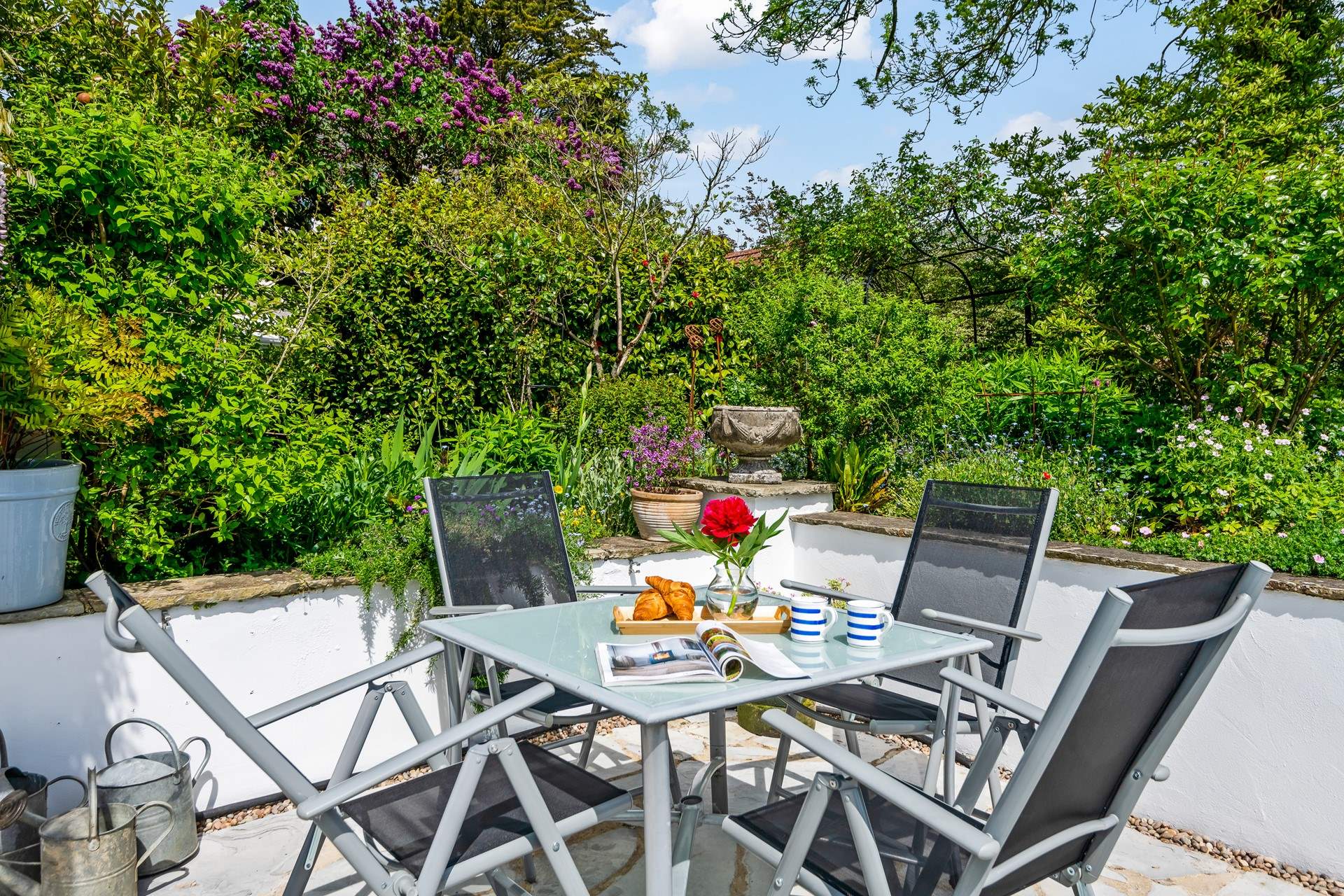 The perfect spot to enjoy your morning coffee.