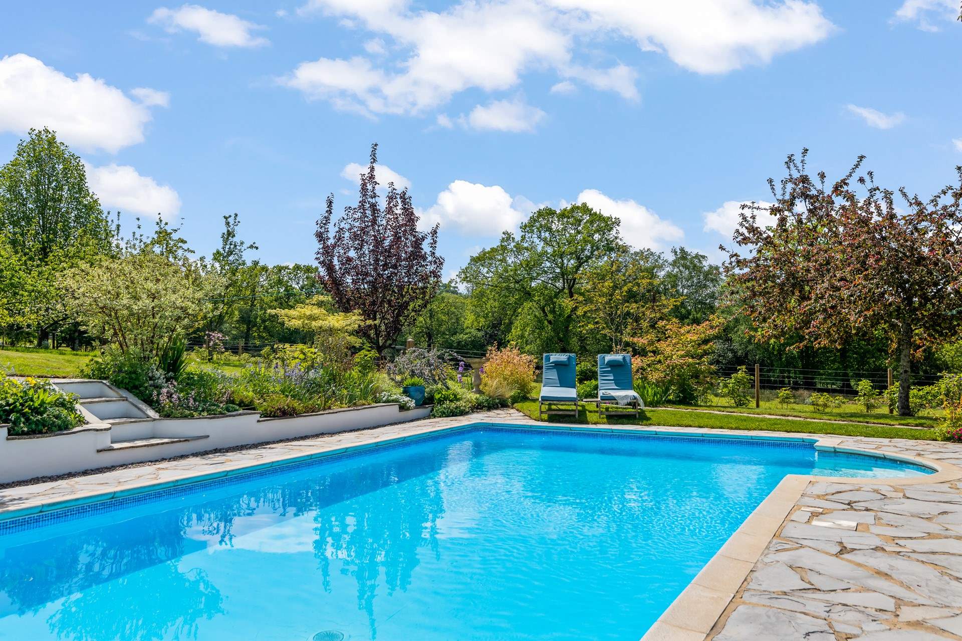 Time to kick back and relax in your gorgeous surroundings.