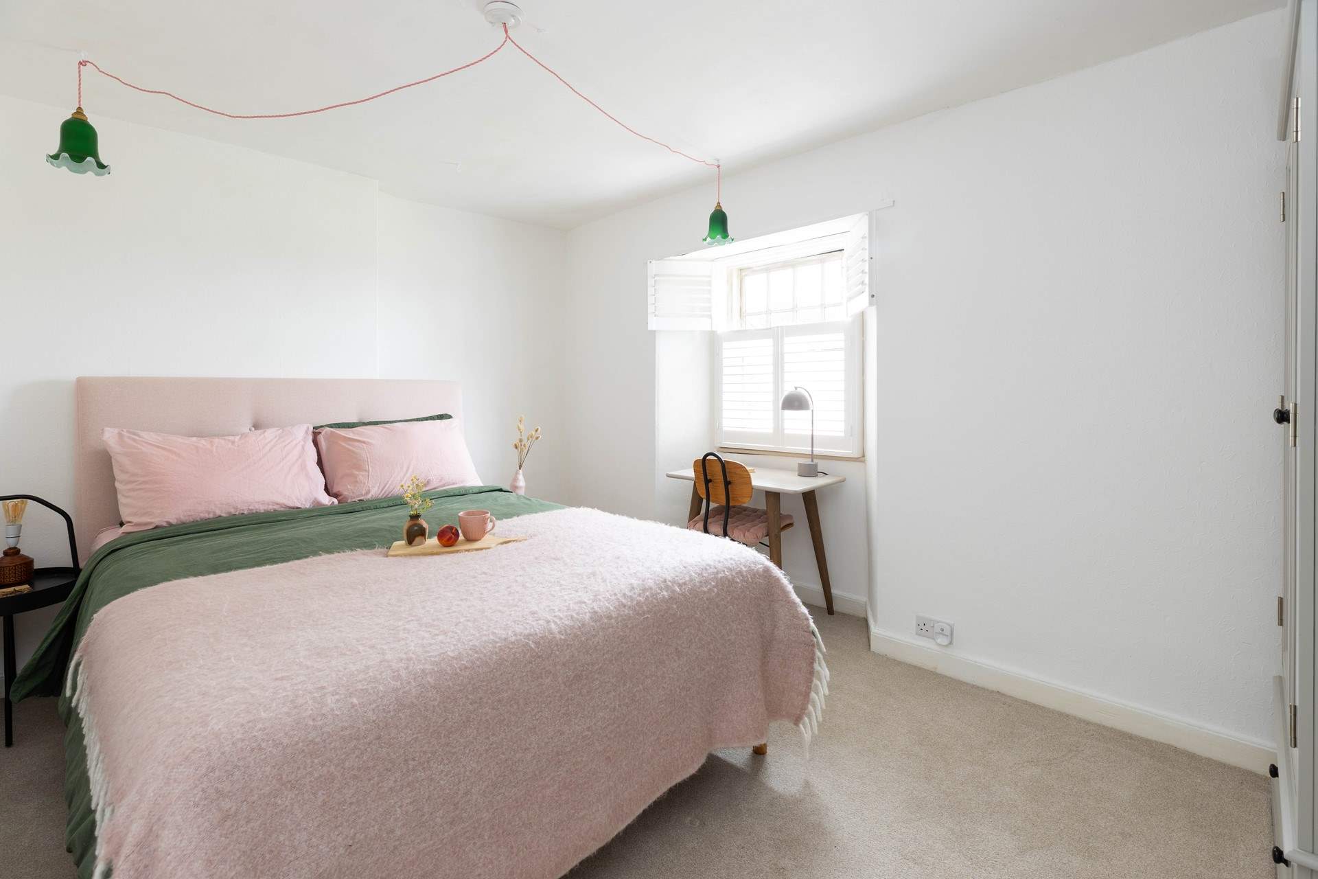 This bedroom has a king-size bed (Bedroom 2)