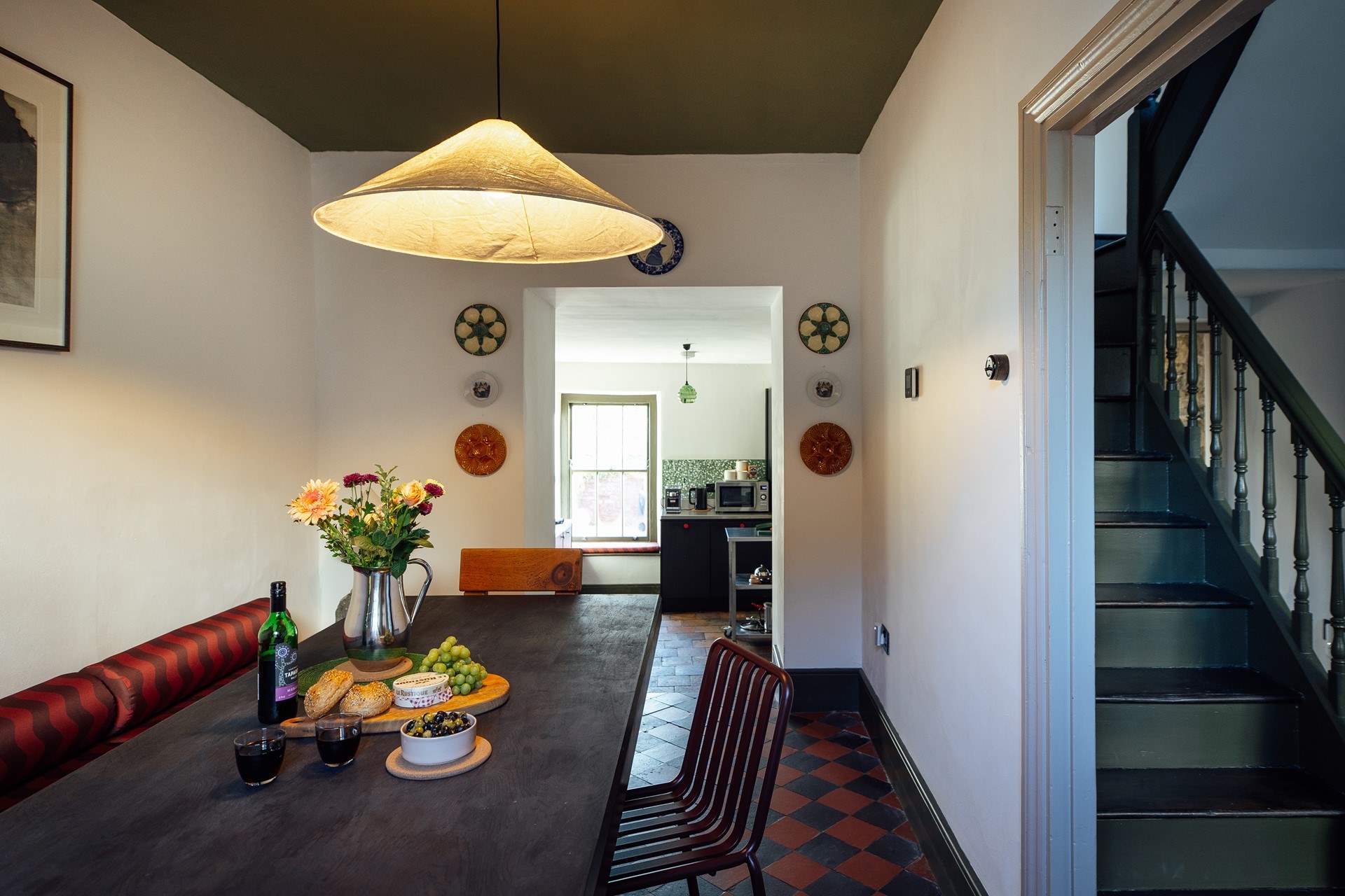 Gather round for slow breakfasts, unhurried dinners and board games.