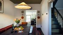 Gather round for slow breakfasts, unhurried dinners and board games.