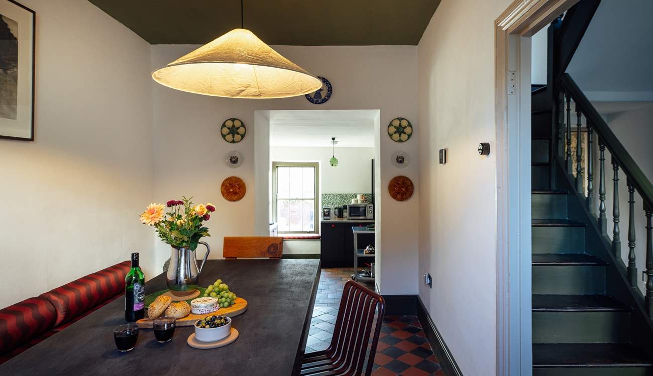 Gather round for slow breakfasts, unhurried dinners and board games.