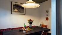 Renovated with love, enjoy the warm, relaxed atmosphere in Ty Pinc. 