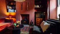 Spend leisurely evenings in the warm glow of the cosy wood-burner. 