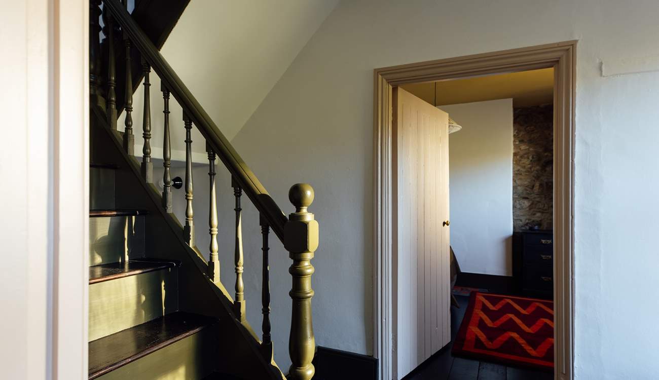 After a day in the fresh Pembrokeshire air, enjoy a good night's sleep. The three bedrooms are located on the first floor. 