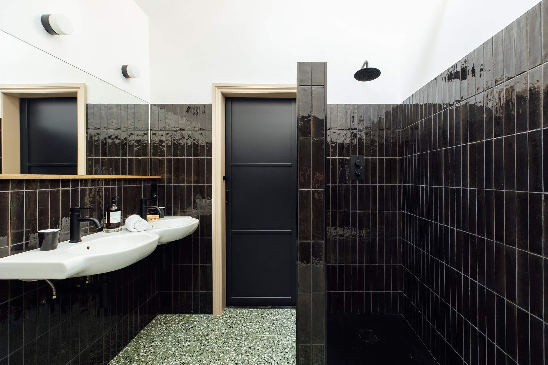 Bath or shower. you choose. 