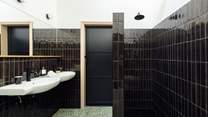 Bath or shower. you choose. 