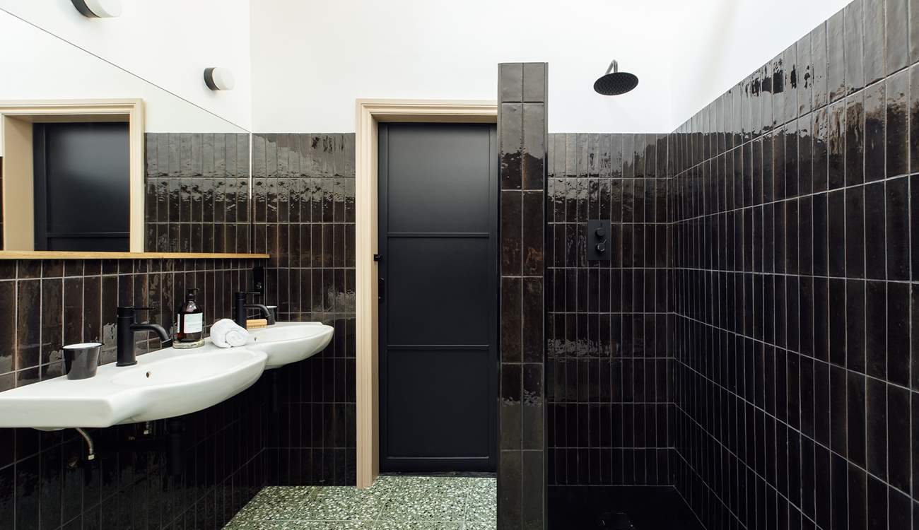 Bath or shower. you choose. 
