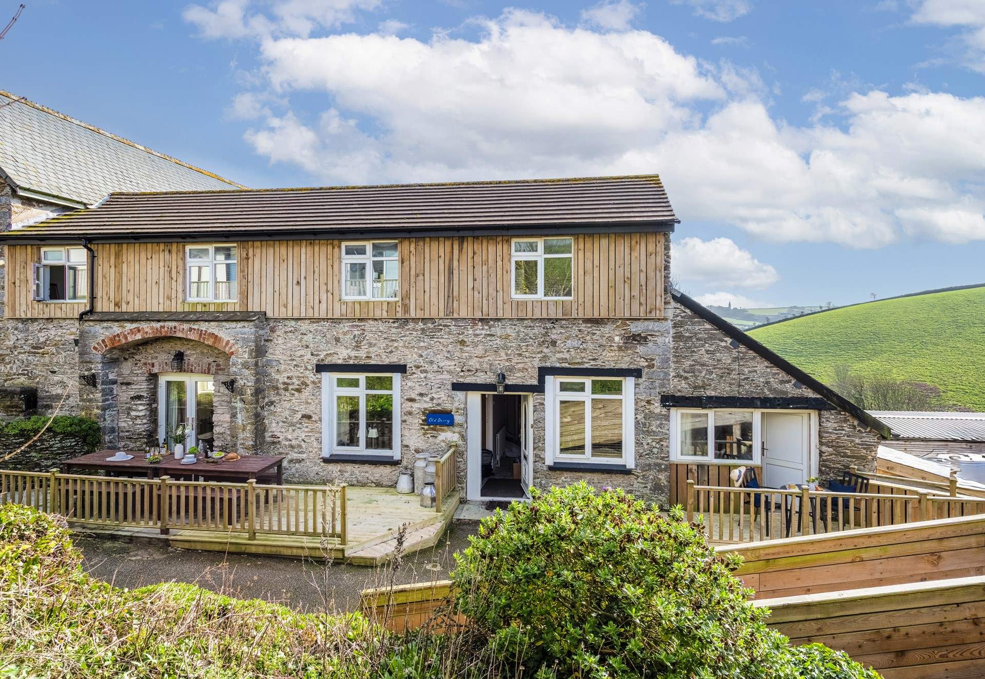 Gather friends and family at The Old Dairy.