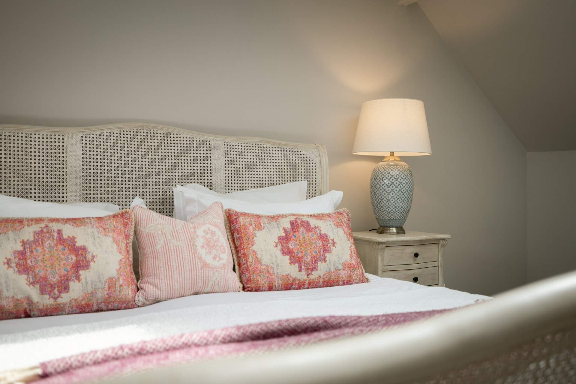The bedrooms are super cosy.
