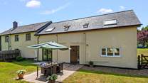 Northleigh Barn is super spacious for 4 lucky guests.