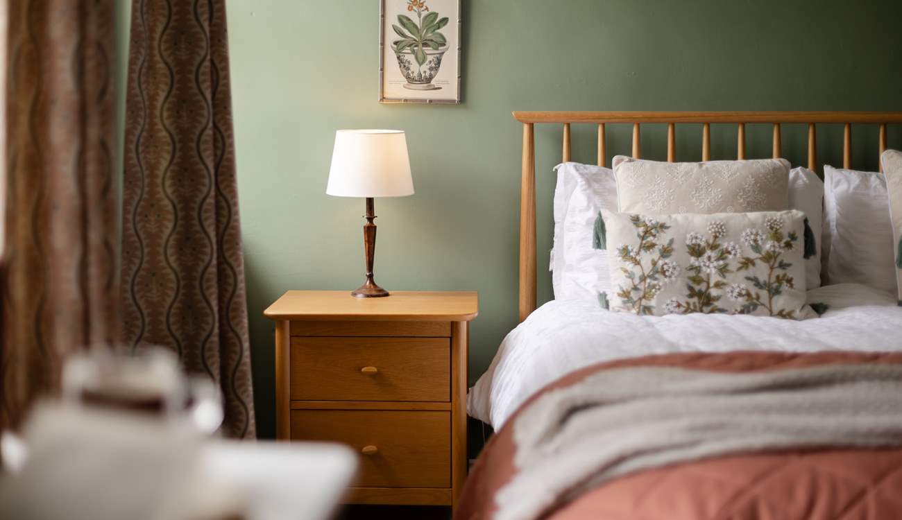 Retire to the cosy bedrooms after a day exploring the hills.