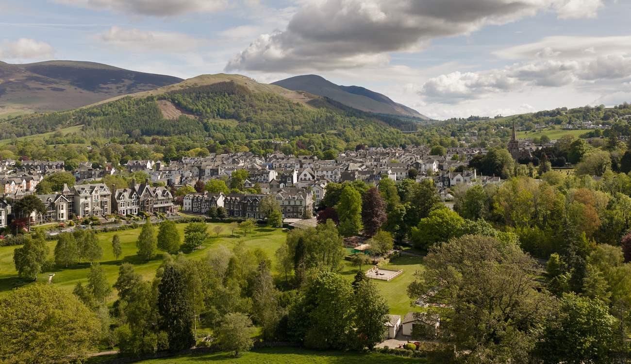 Keswick is a great place to visit and do a little shopping.