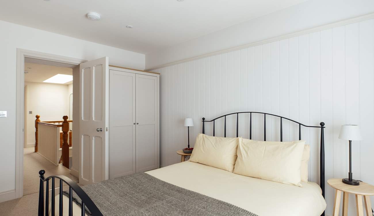 Uncluttered and gently comforting, a peaceful sleep is promised. 