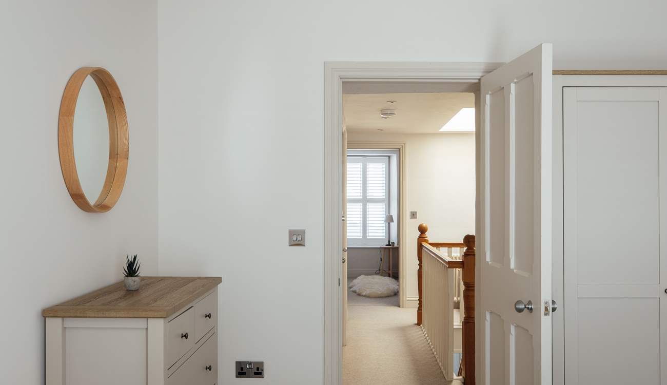 All the bedrooms invite rest and a sense of ease. 