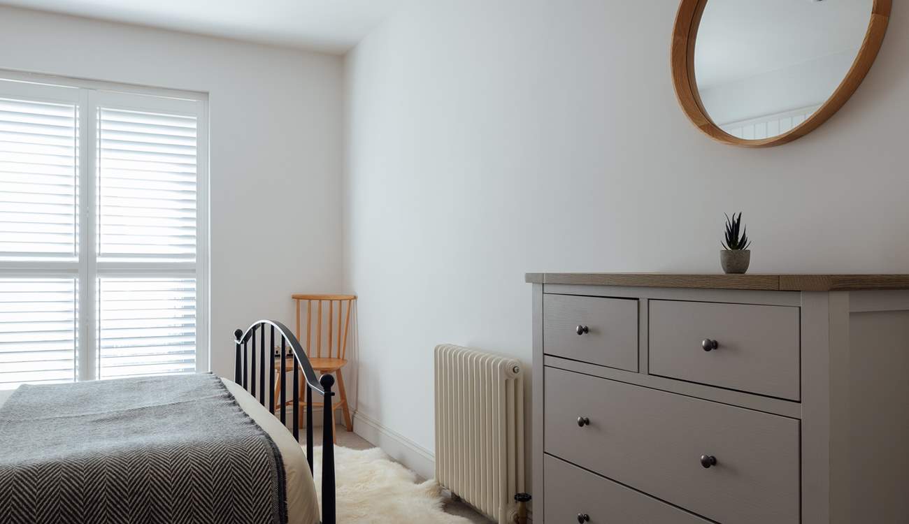 The soft colours create a calm backdrop to help you to unwind. 