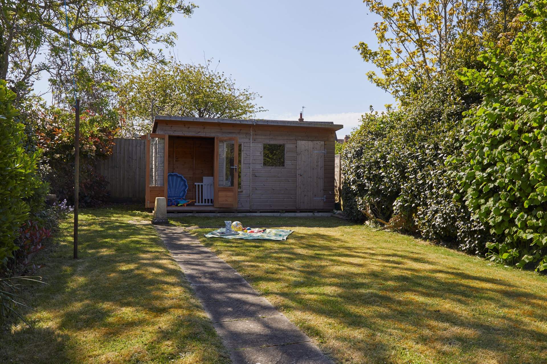 There is plenty of space for the little ones to play and have fun.