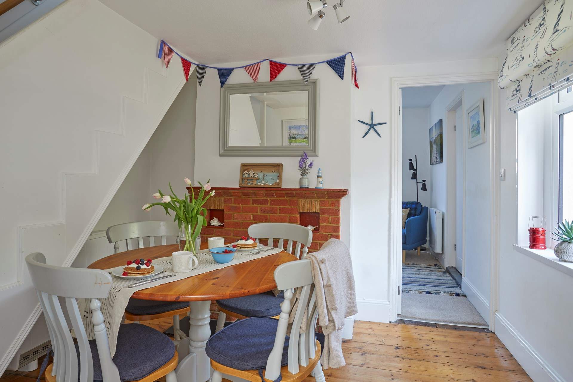 The property has been thoughtfully decorated throughout.