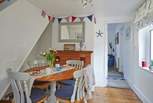 The property has been thoughtfully decorated throughout.