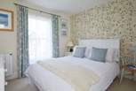 The very pretty double bedroom.