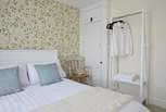 The cottage-style double bedroom.