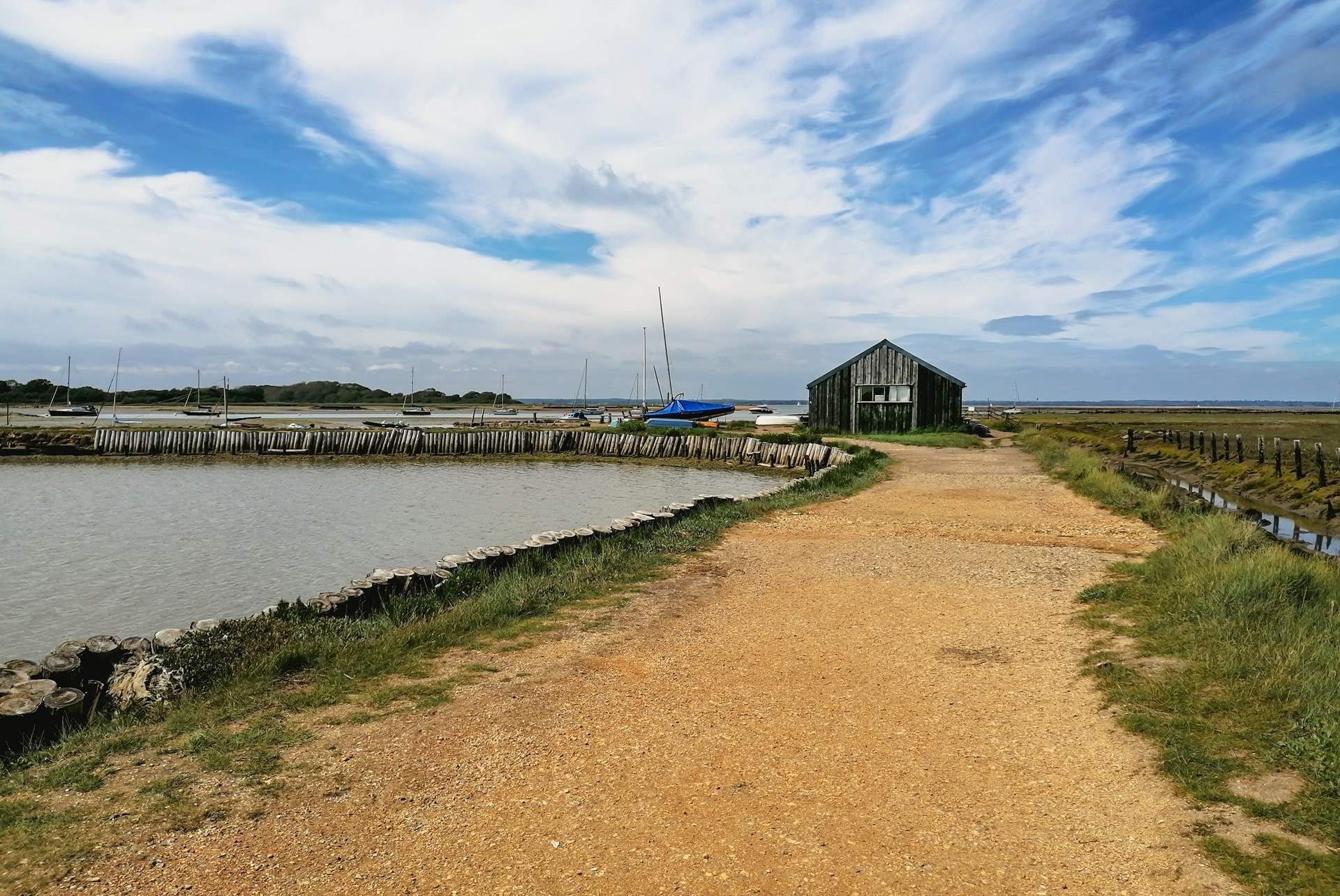 Newtown Creek Nature Reserve, a haven for walkers and bird watchers.