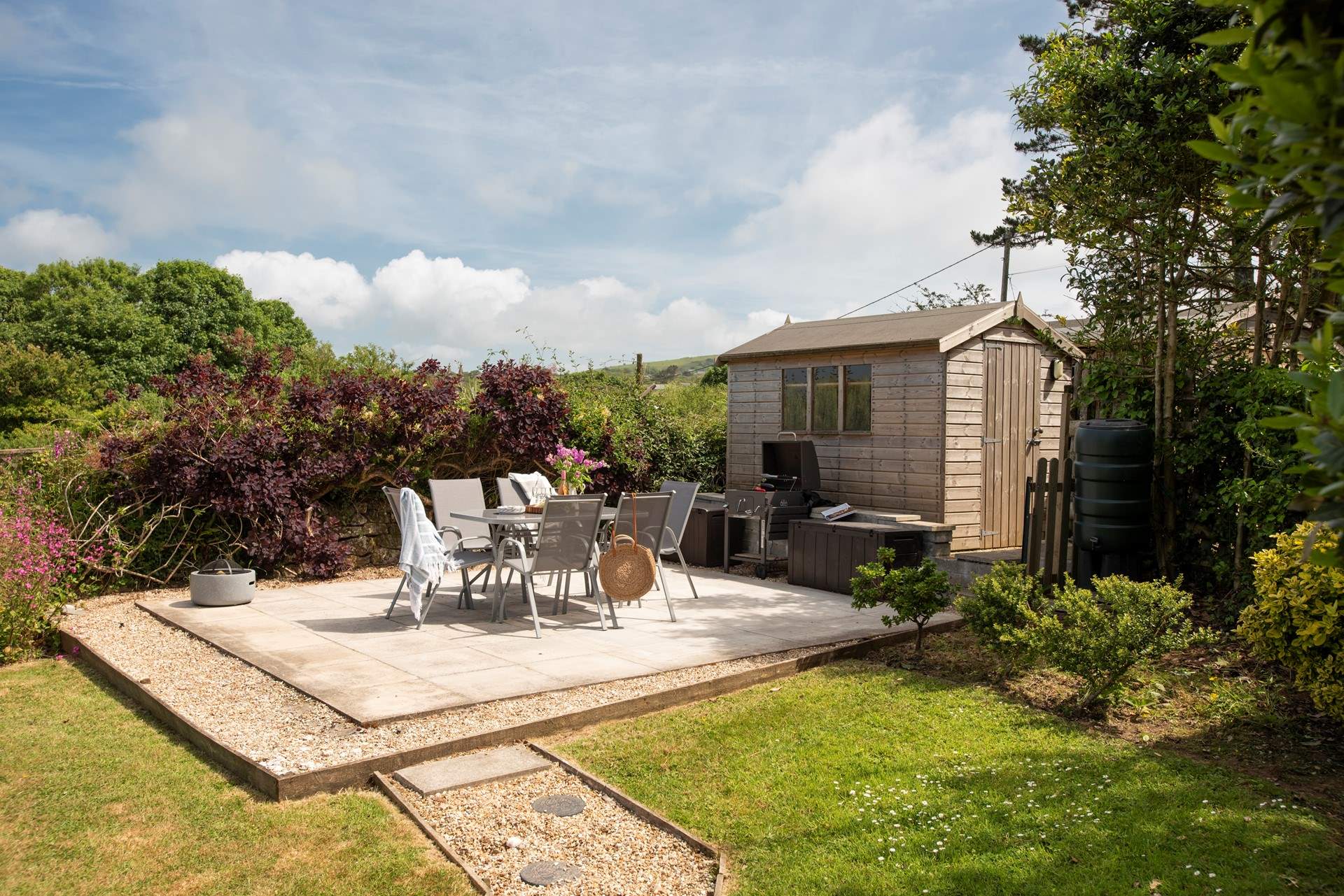 A wonderful outdoor entertaining space.