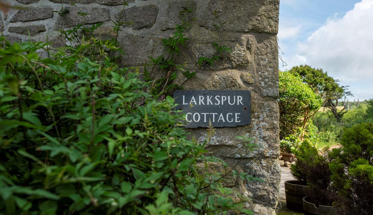 Welcome to Larkspur Cottage.
