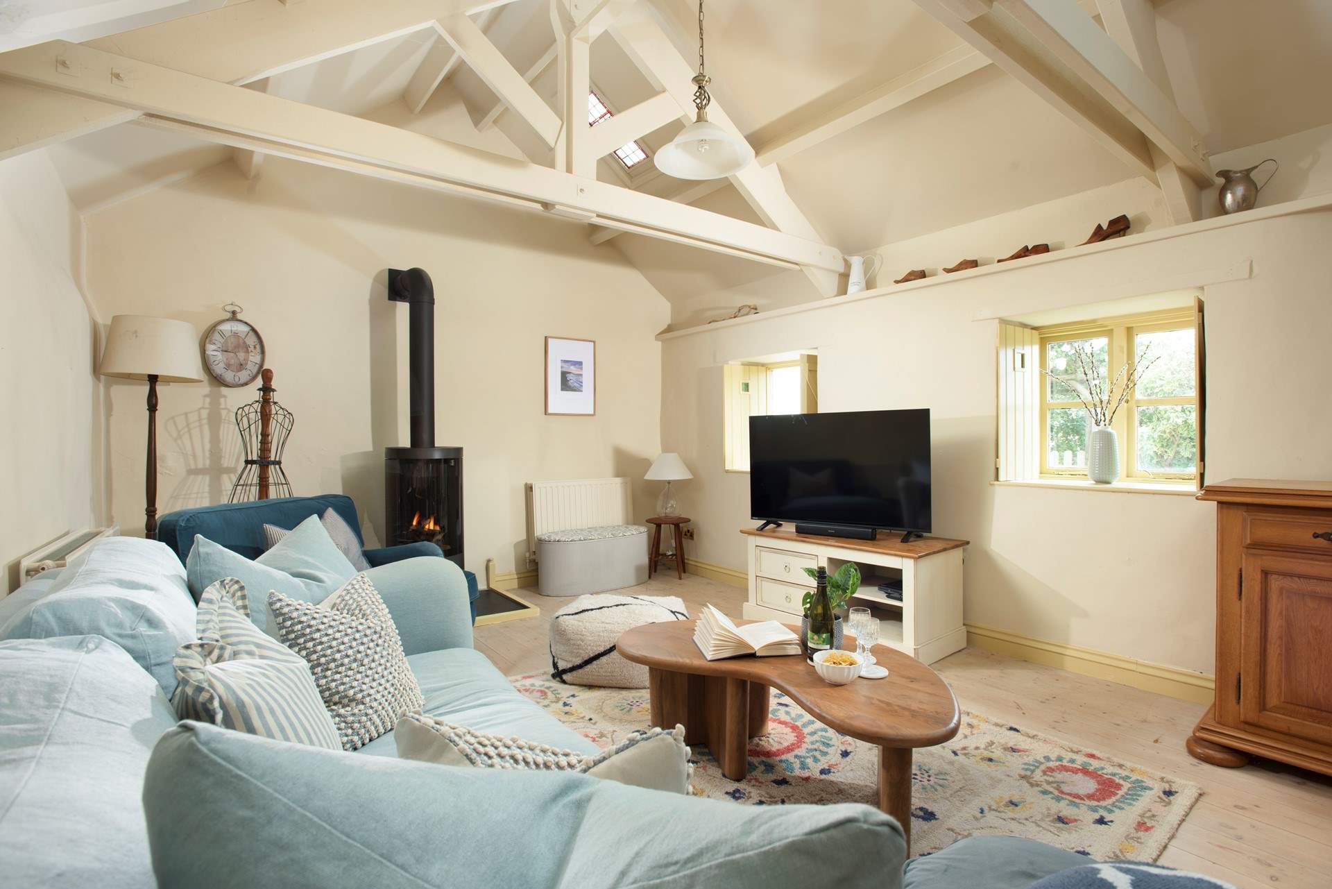 The cottage has two delightful sitting-rooms.