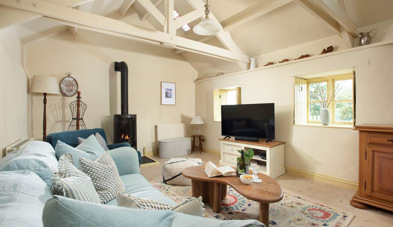 The cottage has two delightful sitting-rooms.