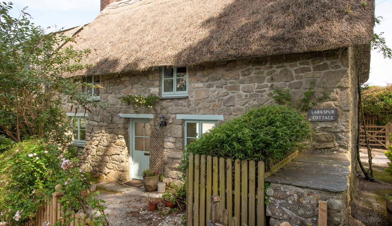Welcome to Larkspur Cottage, a surprisingly spacious cottage bursting with character and charm with an impressive cottage garden.