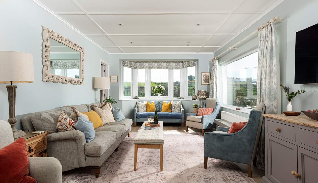 There are luxurious interiors throughout.