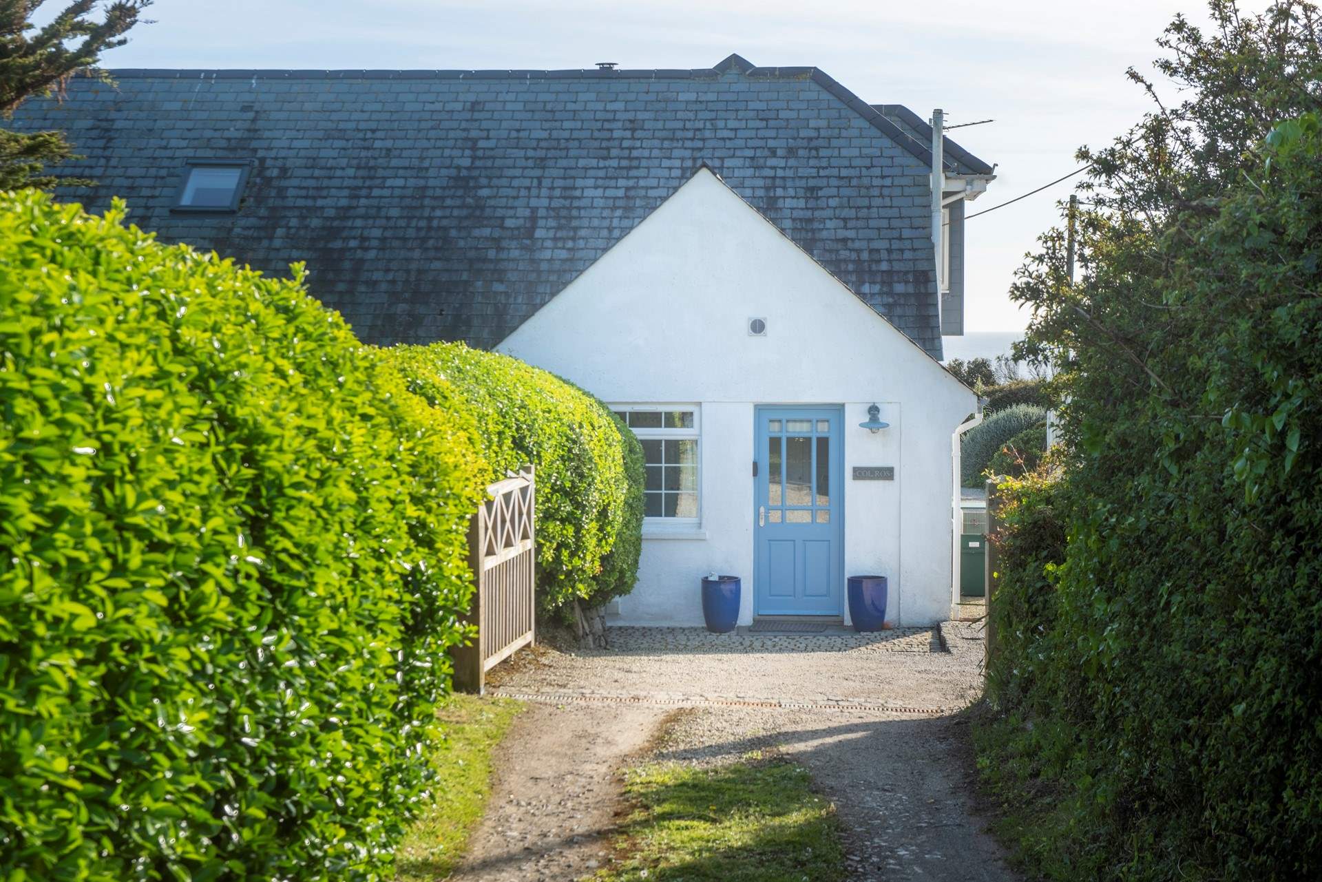 Your private driveway to access.