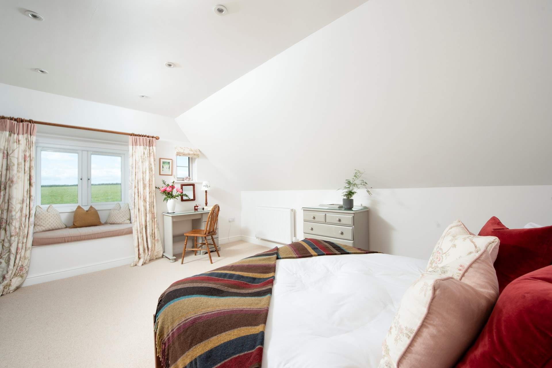 This is bedroom 3, with a king-size bed.