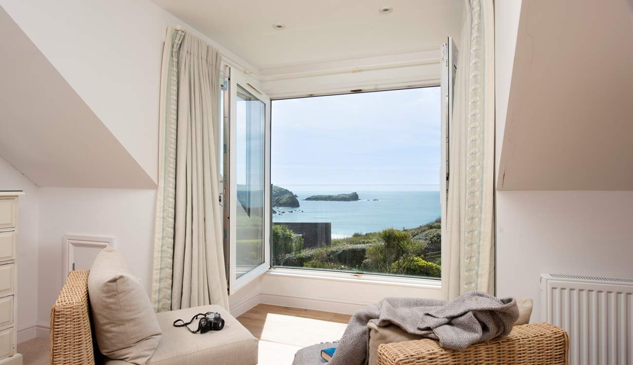 This oceanic outlook is truly captivating.