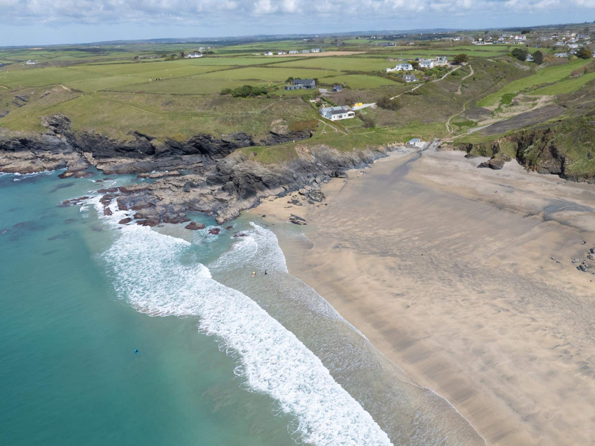 A bird's eye view of Polurrian!