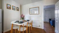 The dining-table is the perfect place to chat about the adventures of the day. 