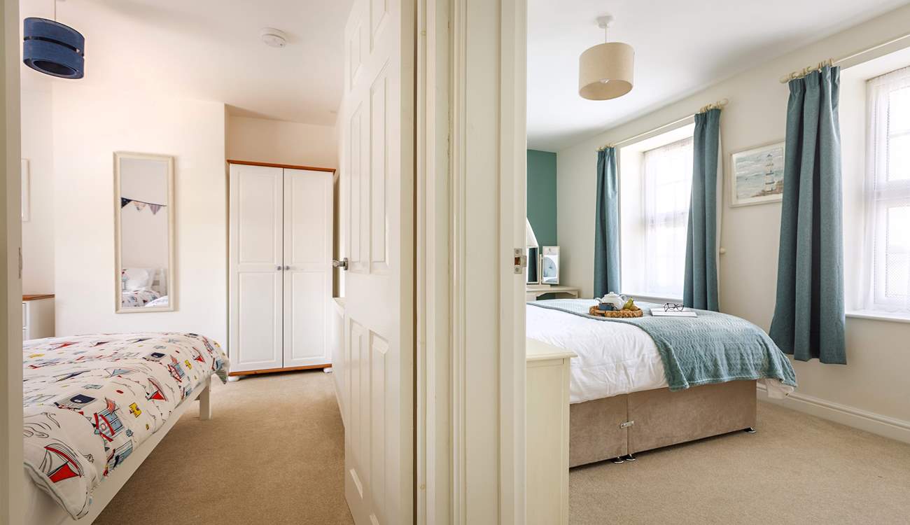 Bedrooms 1 and 2.