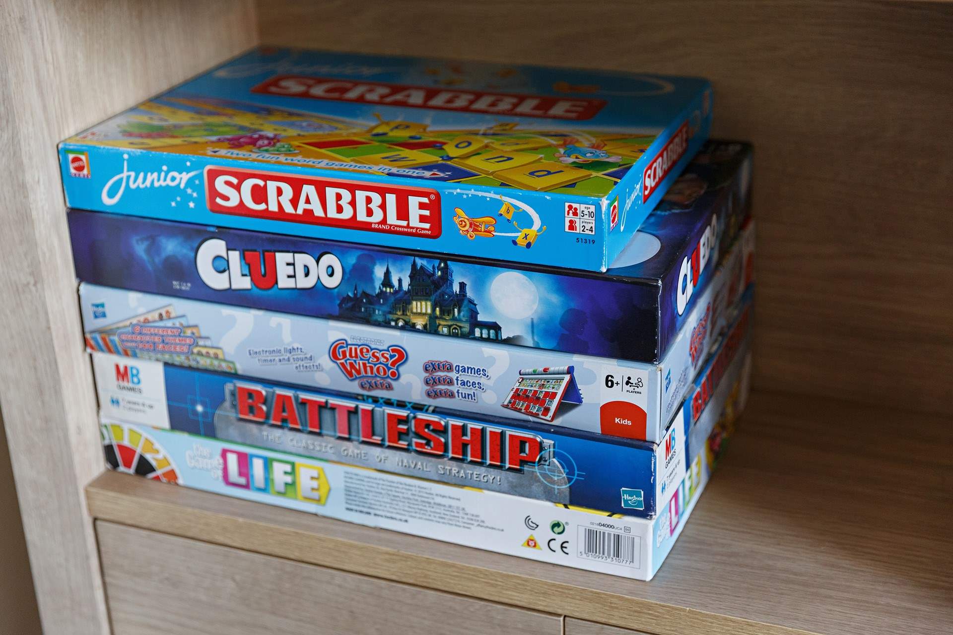 You will find plenty of books and games to keep everyone occupied here. 